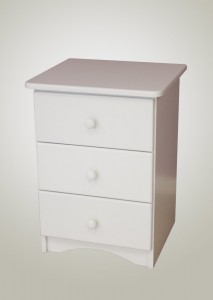 3 three Drawer Pedestal