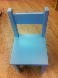 Kiddies chair in double storm