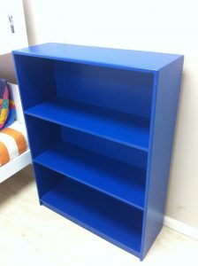 3 shelf bookshelf in dainty touch