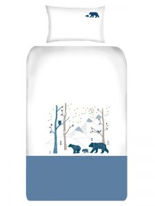 Into the Woods Grizzly Cot Duvet Cover Set - Kids Cove