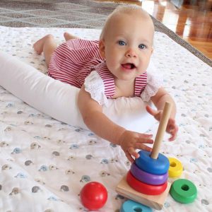 cot bumper for tummy time - Kids Cove