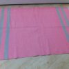 Extra Large Pink / Grey Stripe Rug