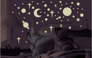 Stars and planet wall vinyls - Kids Cove