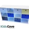 12 division 4 column pigeon hole unit (front) - Kids Cove