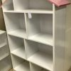 Doll house bookshelf 3 tier white-petunia pink - Kids Cove
