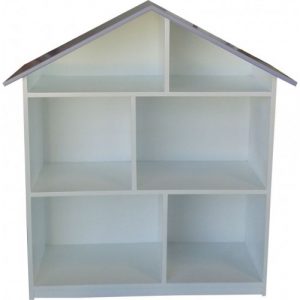 Doll house bookshelf 2 tier - Kids Cove
