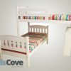 Madison L-Shape Bunk Bed - Kids Cove